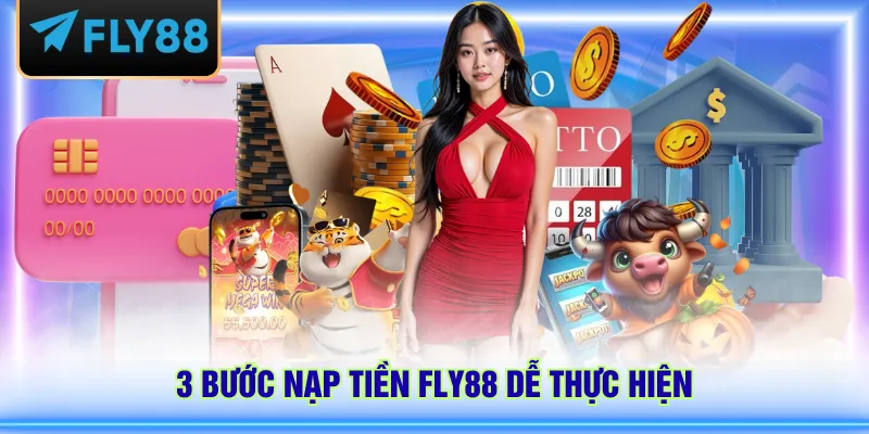 3 bước nạp tiền FLY88 dễ thực hiện