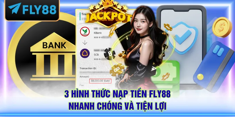 3 hình thức nạp tiền FLY88 nhanh chóng và tiện lợi