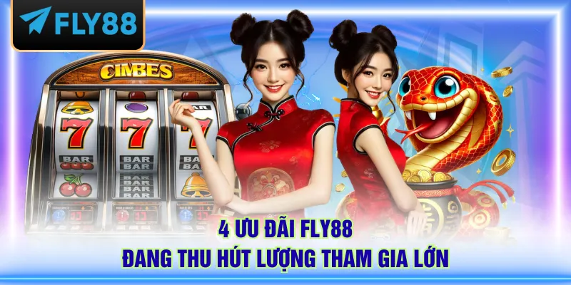 4 ưu đãi FLY88 đang thu hút lượng tham gia lớn